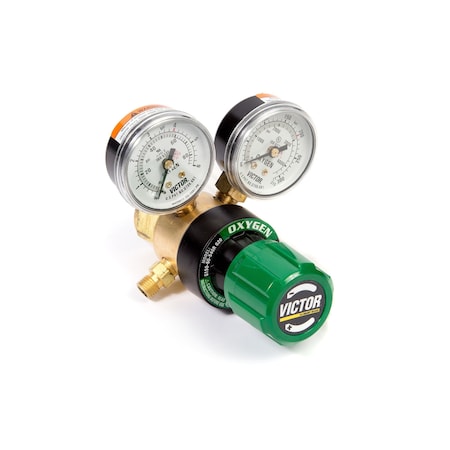 Victor VictorModel G150-60-540R Light Duty Oxygen Cylinder Regulator, CGA-540 0781-4228